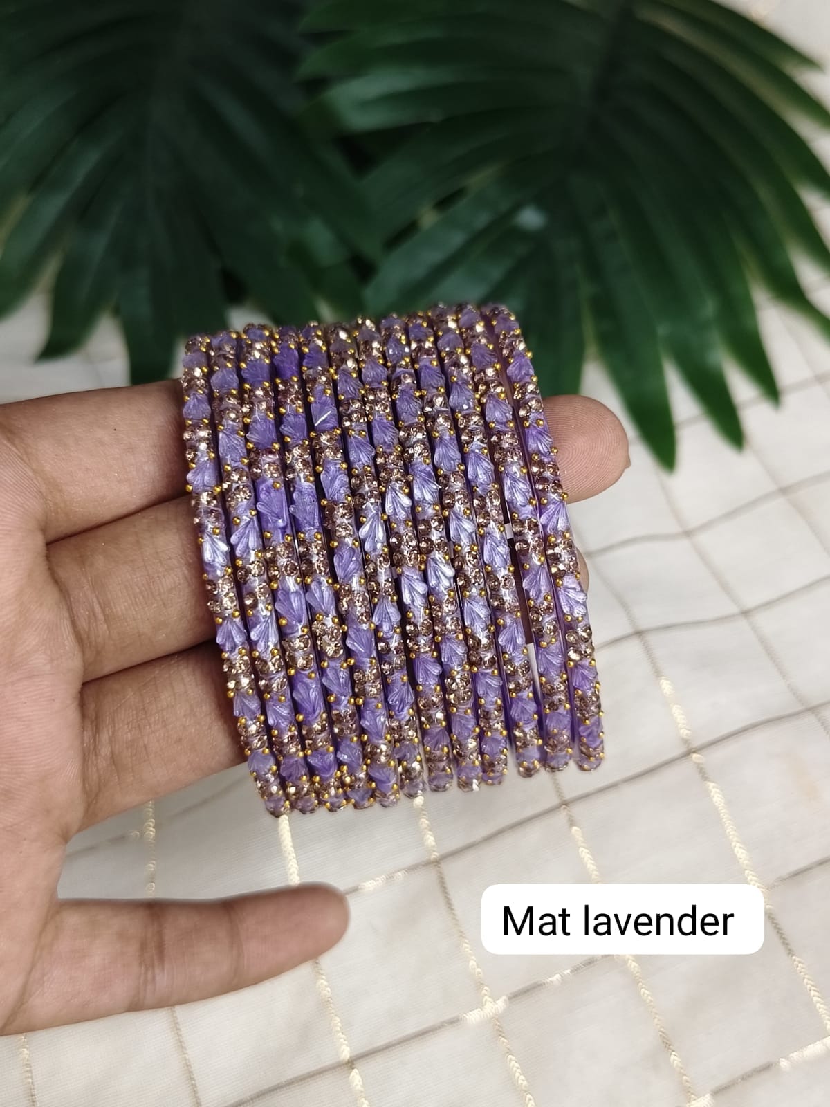 Lily (New colours) Glass Bangles