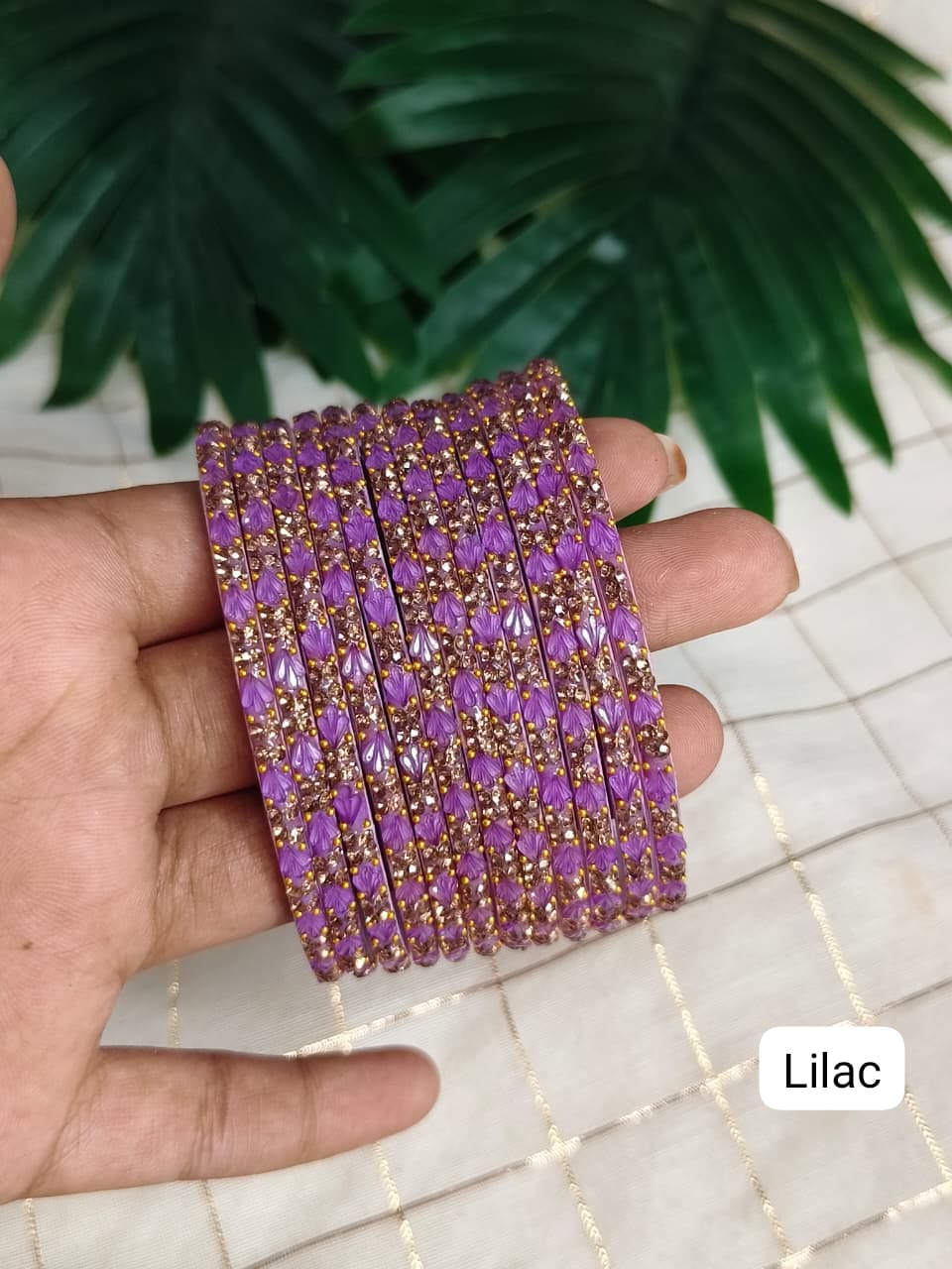 Lily (New colours) Glass Bangles