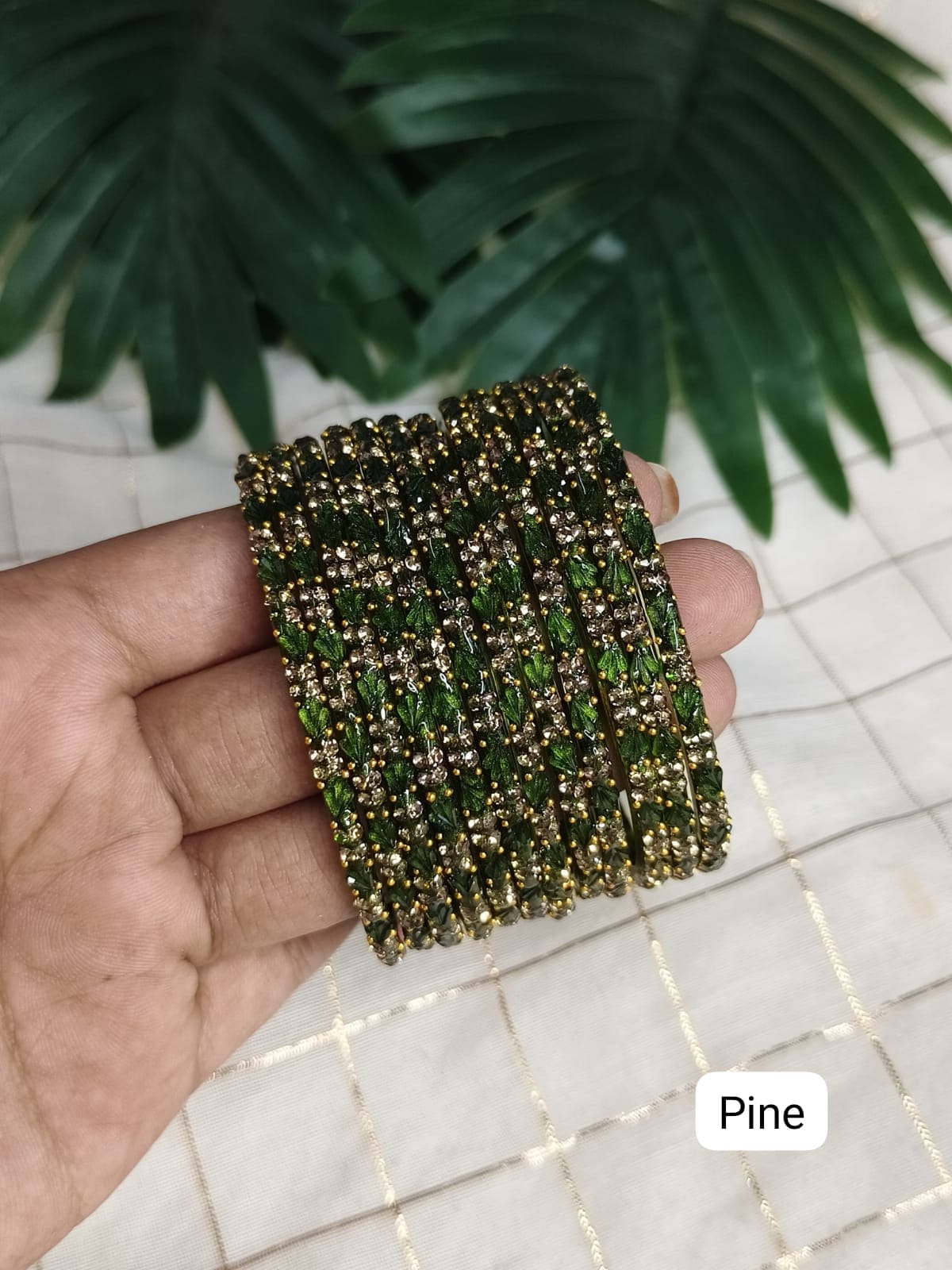 Lily (New colours) Glass Bangles