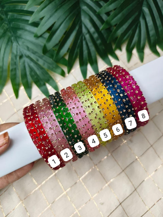 Iris Glass Kada Bangles