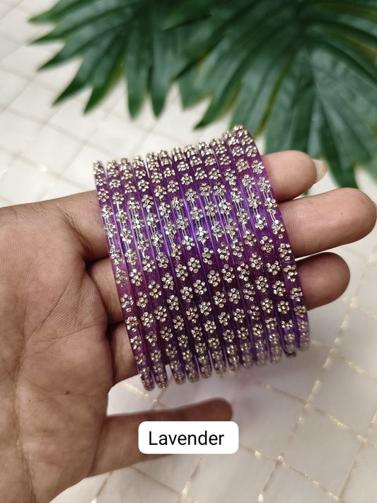 Diya Glass Bangles