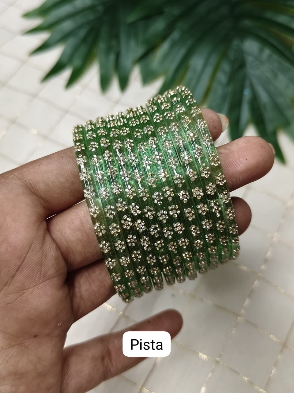 Diya Glass Bangles