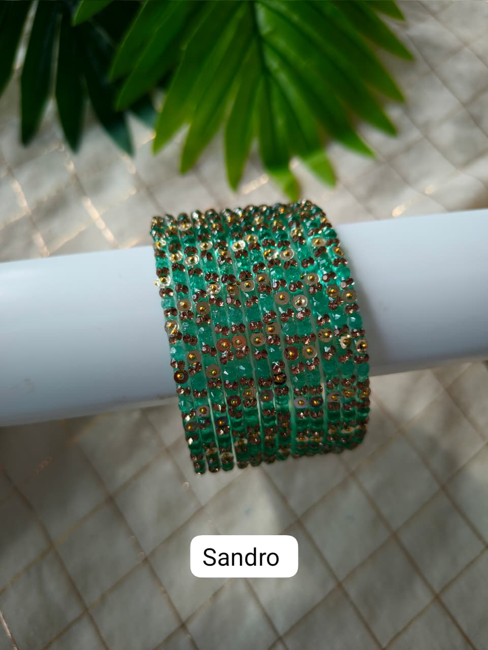 Dazzle Glass Bangles