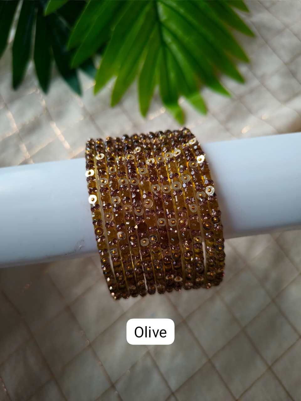 Dazzle Glass Bangles