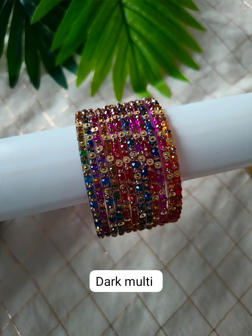 Dazzle Glass Bangles