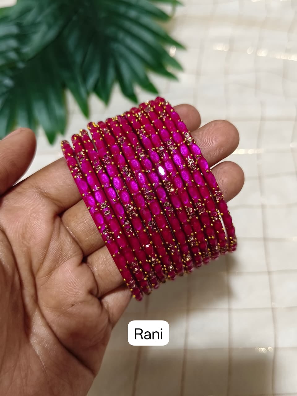 Sparkle Glass Bangles