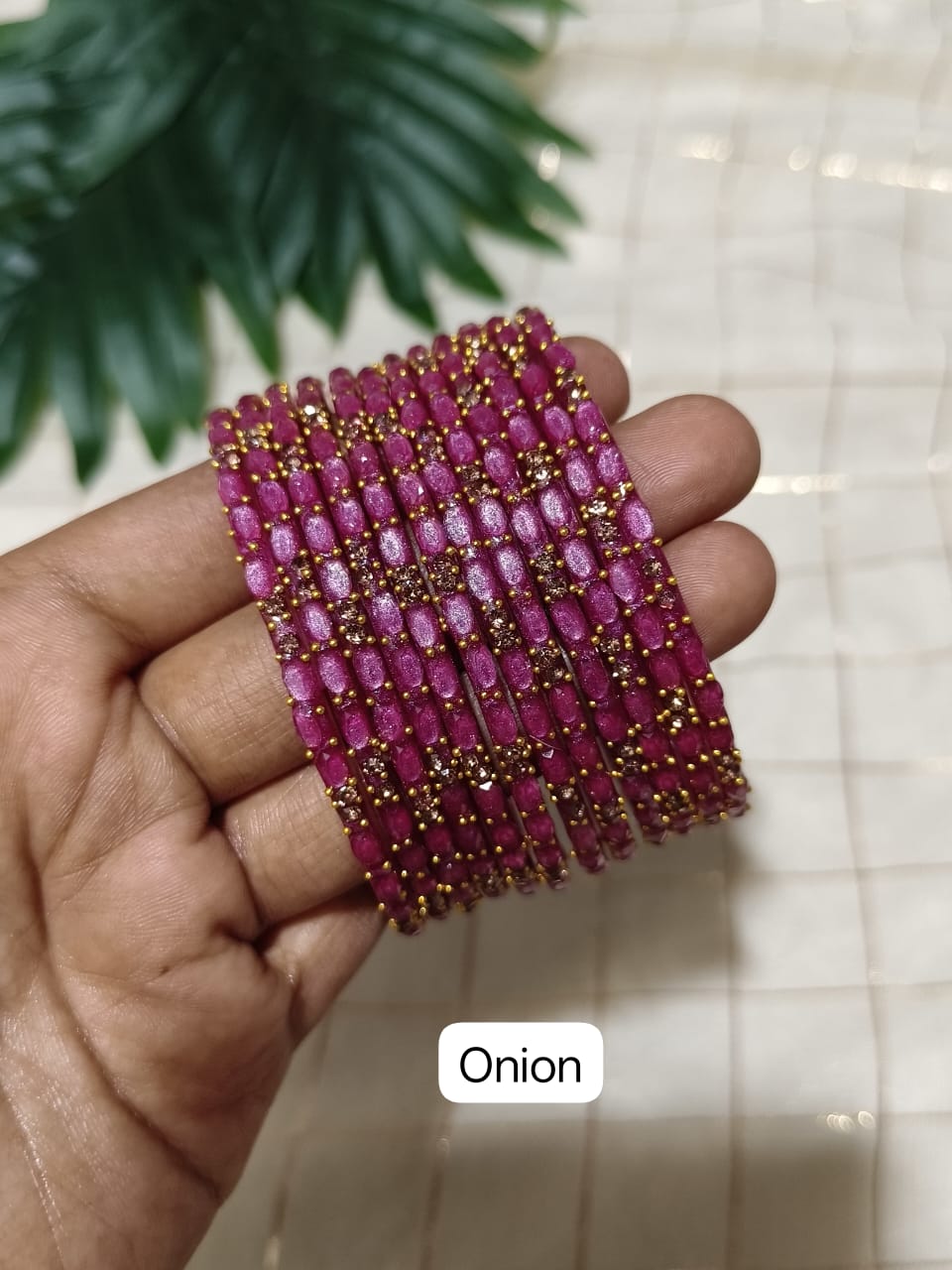 Sparkle Glass Bangles