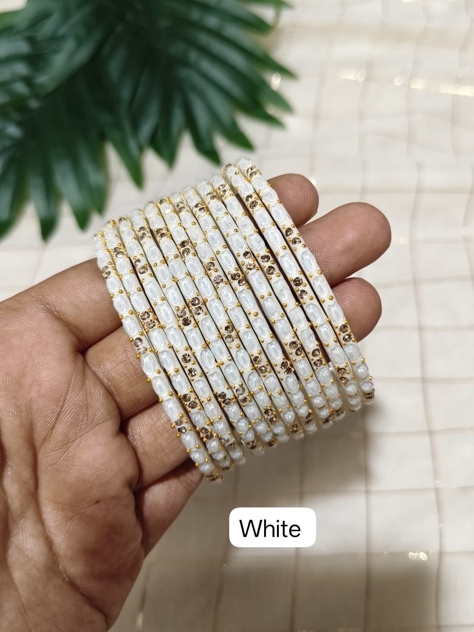 Sparkle Glass Bangles