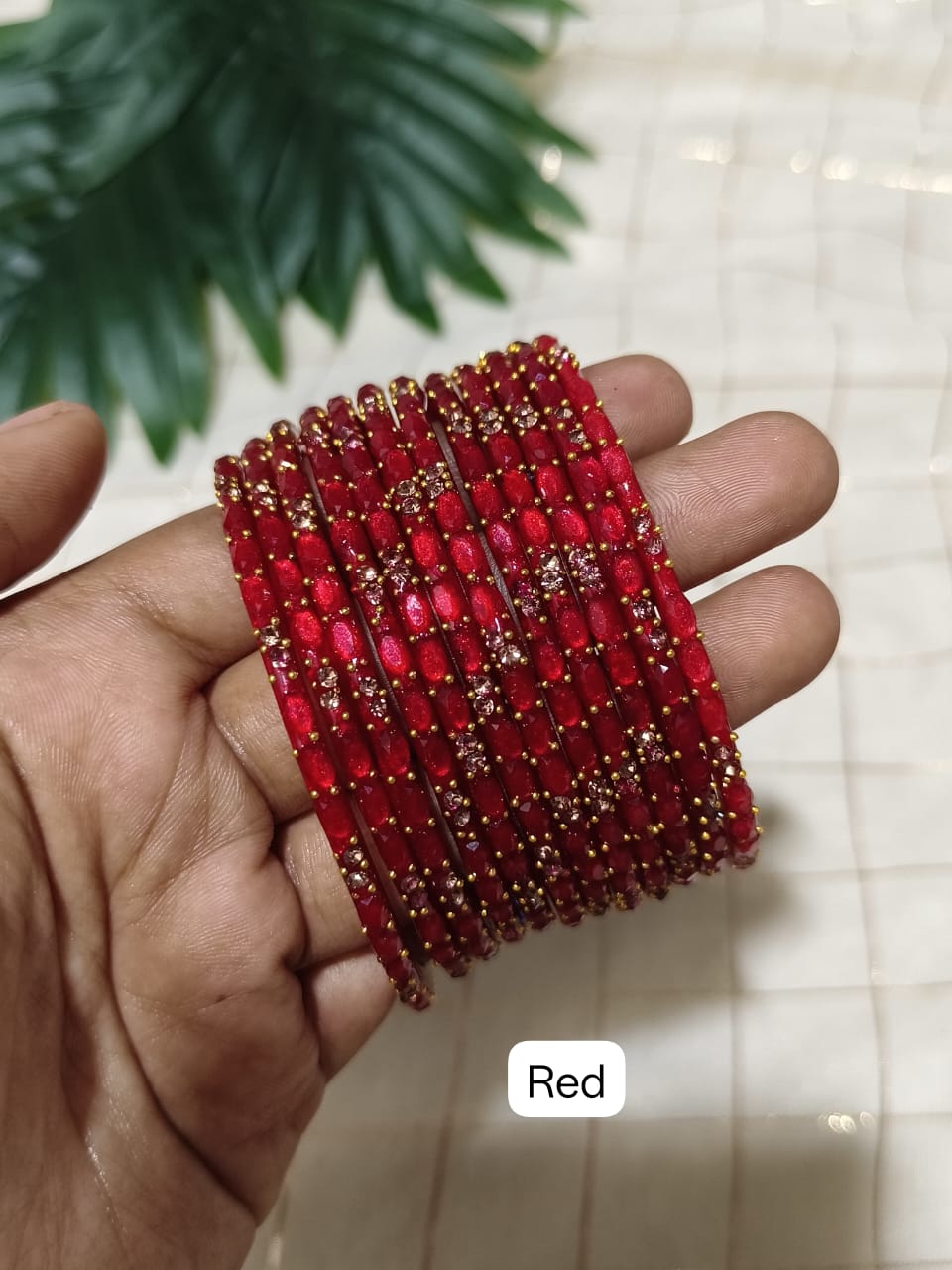 Sparkle Glass Bangles