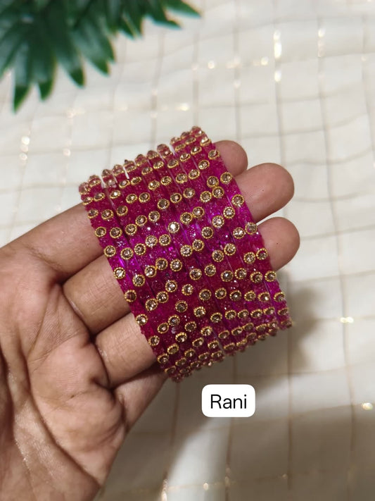 Blossom Glass Bangles