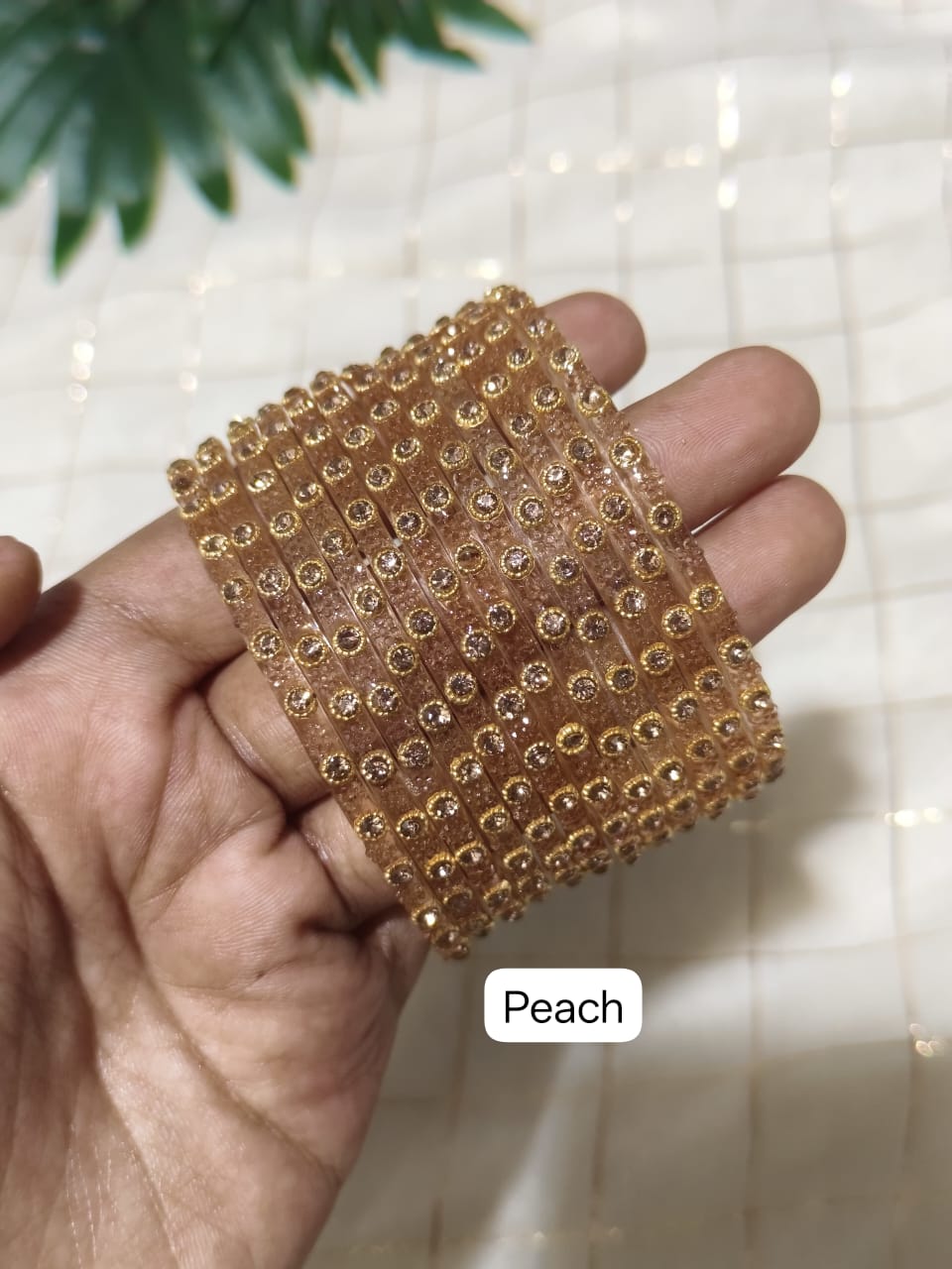 Blossom Glass Bangles