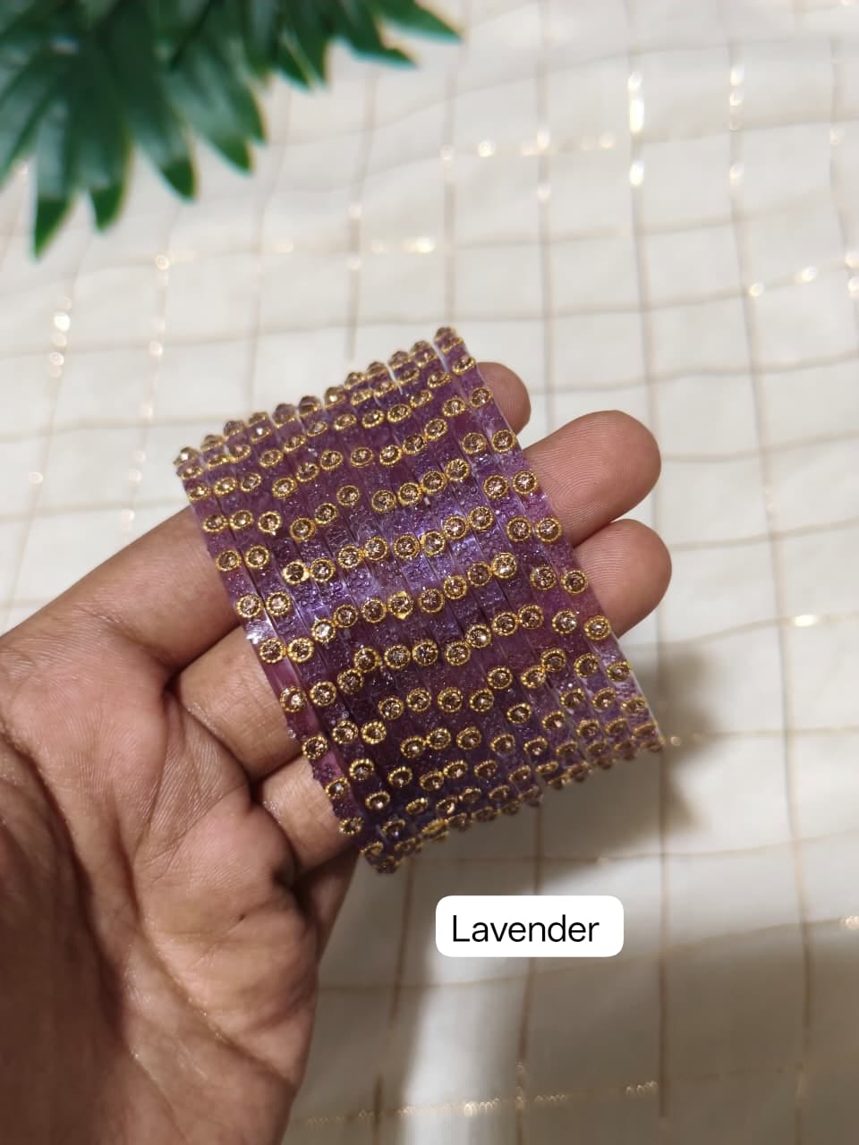 Blossom Glass Bangles