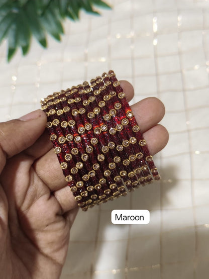 Yazh Glass Bangles