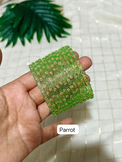 Sara Glass bangles