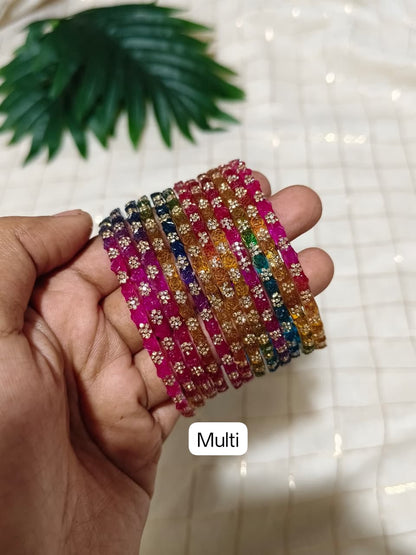 Sara Glass bangles