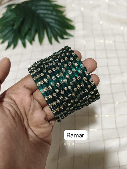 Sara Glass bangles