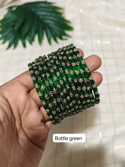 Sara Glass bangles