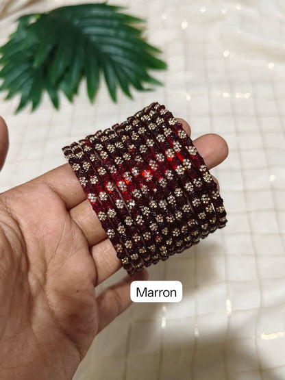 Sara Glass bangles