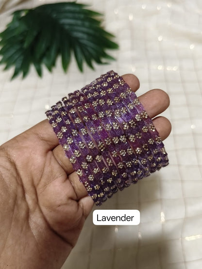 Sara Glass bangles