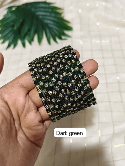 Sara Glass bangles