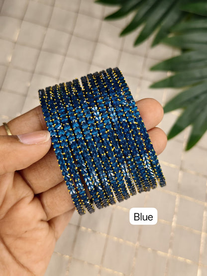 Heart Glass Bangles