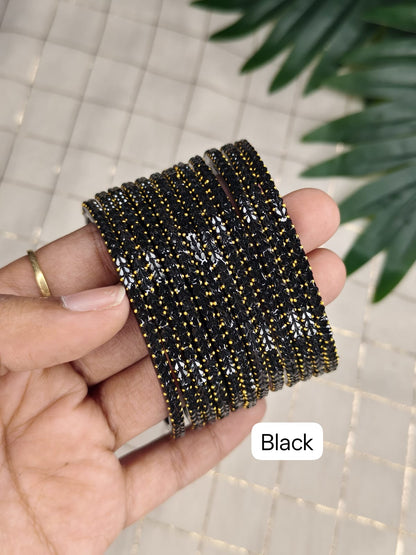 Heart Glass Bangles