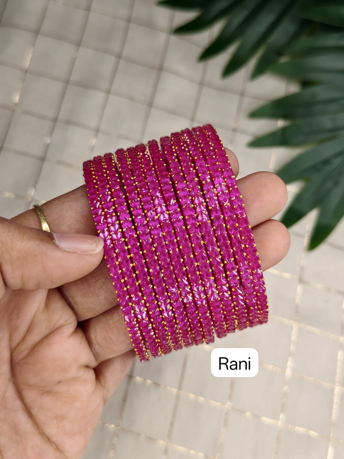 Heart Glass Bangles