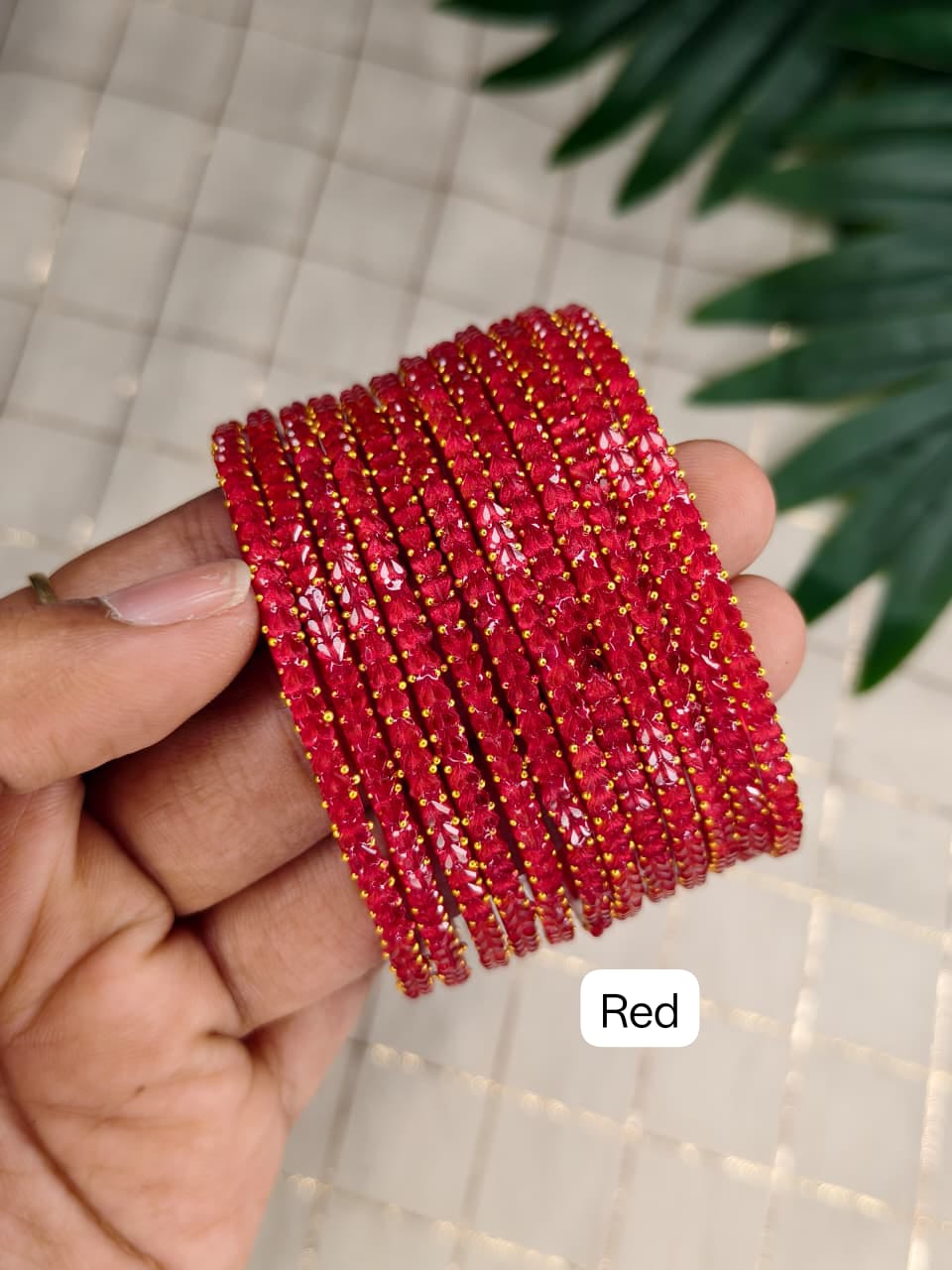 Heart Glass Bangles