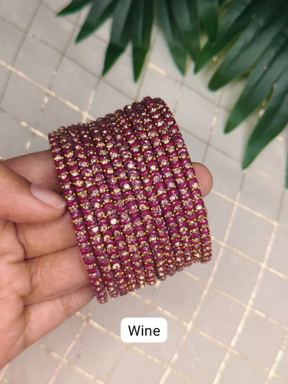 Moon Glass Bangles