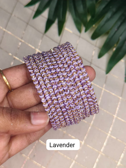 Moon Glass Bangles