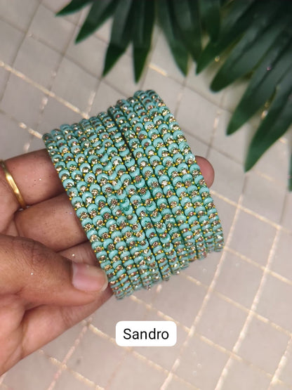 Moon Glass Bangles
