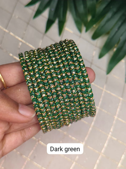 Moon Glass Bangles