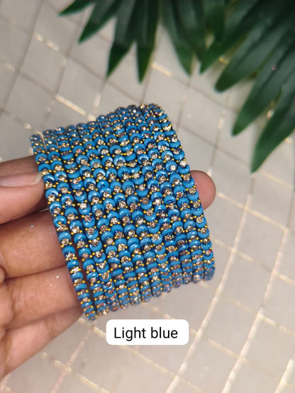 Moon Glass Bangles