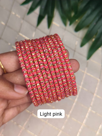 Moon Glass Bangles