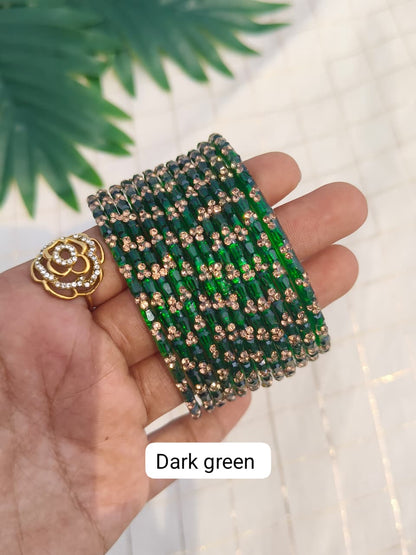 Yashothara Glass Bangles