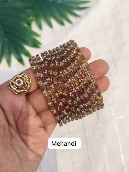 Yashothara Glass Bangles