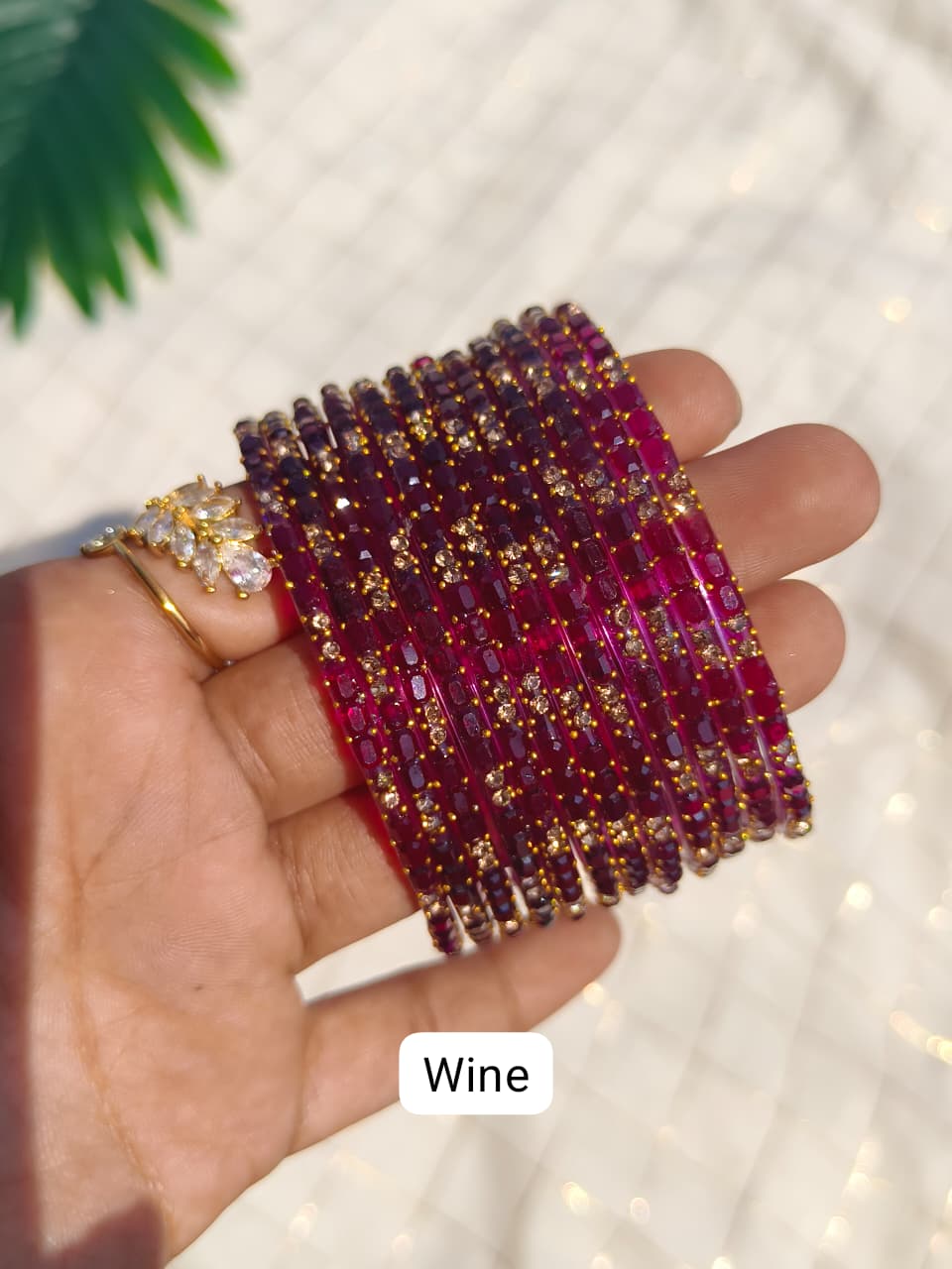 Kanaa Glass bangles