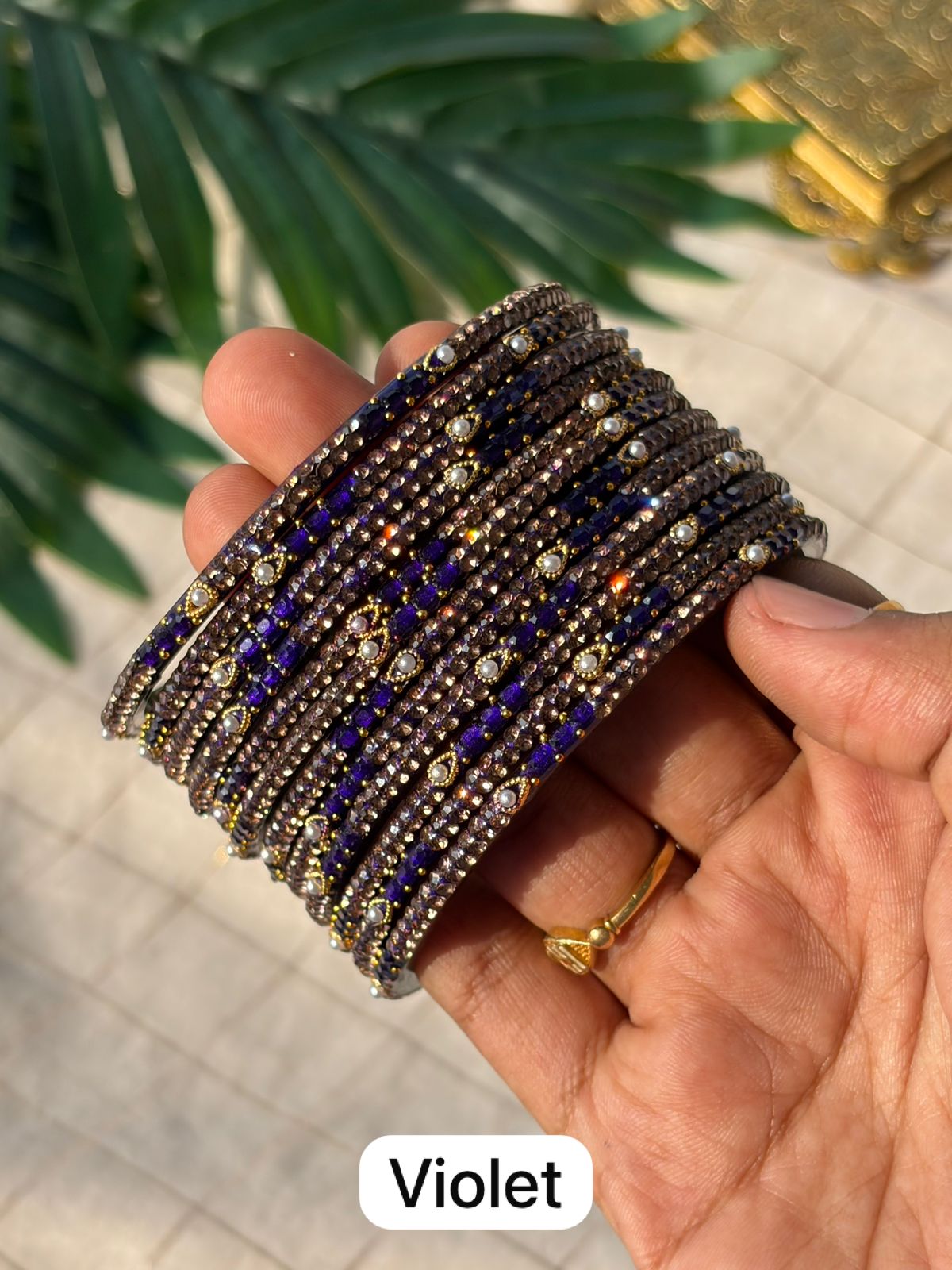 Yugal Glass Bangles