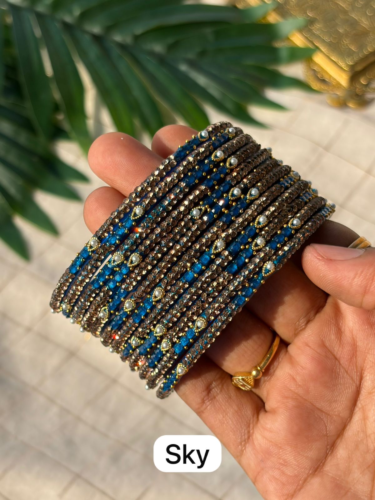 Yugal Glass Bangles