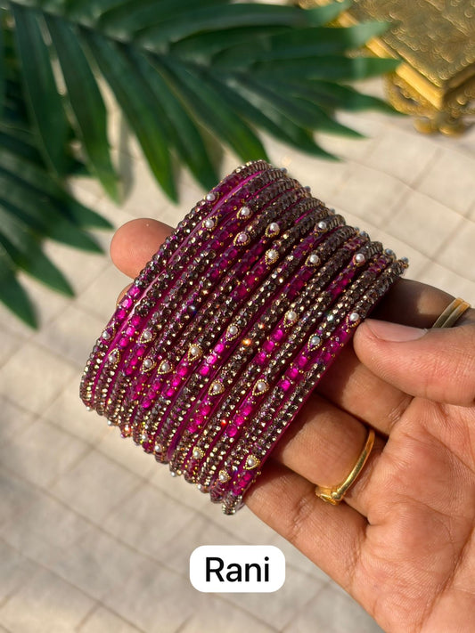 Yugal Glass Bangles