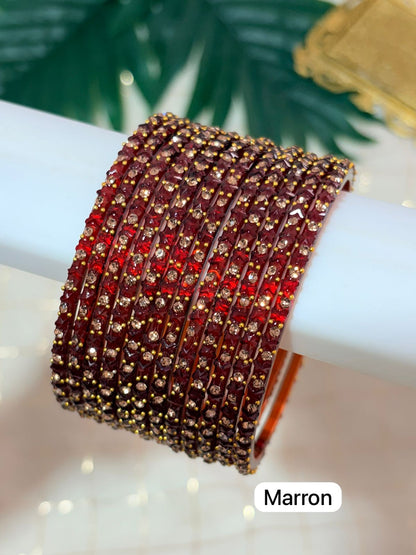 Butterfly Glass Bangles