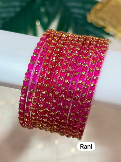 Butterfly Glass Bangles