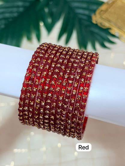 Butterfly Glass Bangles