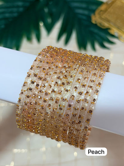Butterfly Glass Bangles