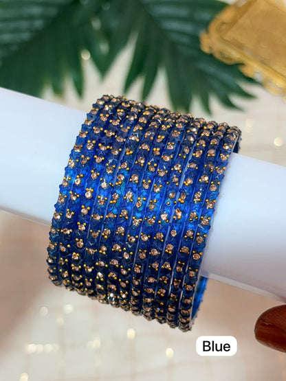 Butterfly Glass Bangles