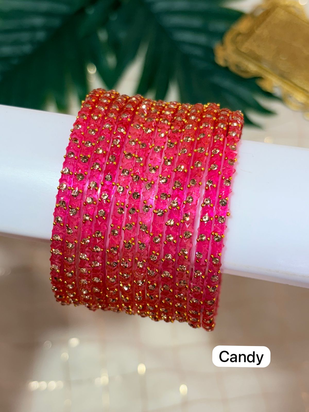 Butterfly Glass Bangles