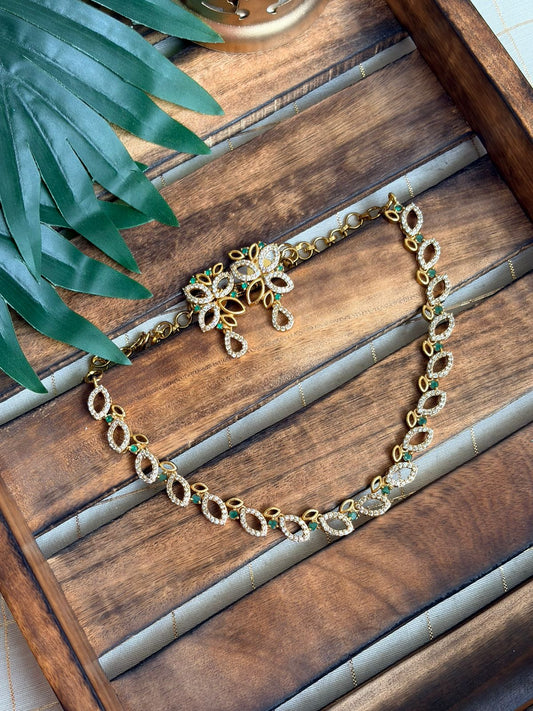 Coral Leaf Necklace NNB166