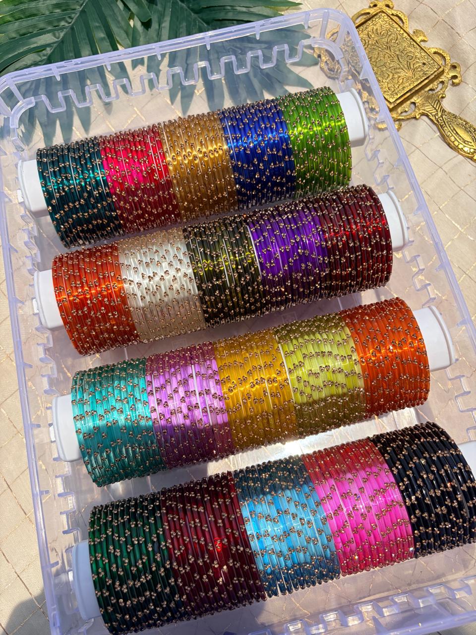 Blossom Glass Bangle