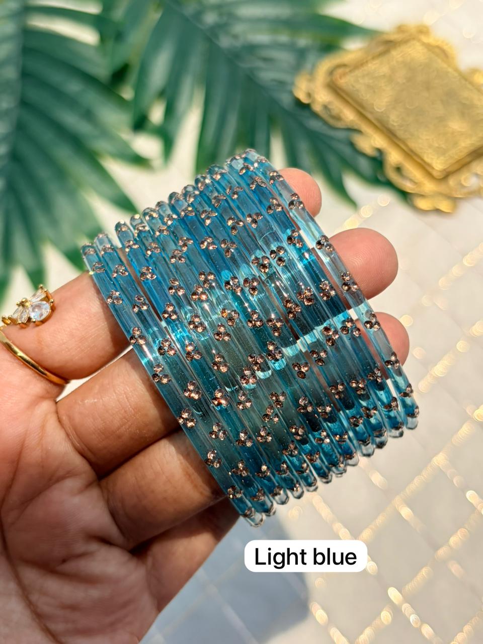 Blossom Glass Bangle