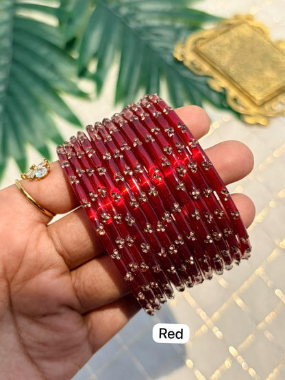 Blossom Glass Bangle